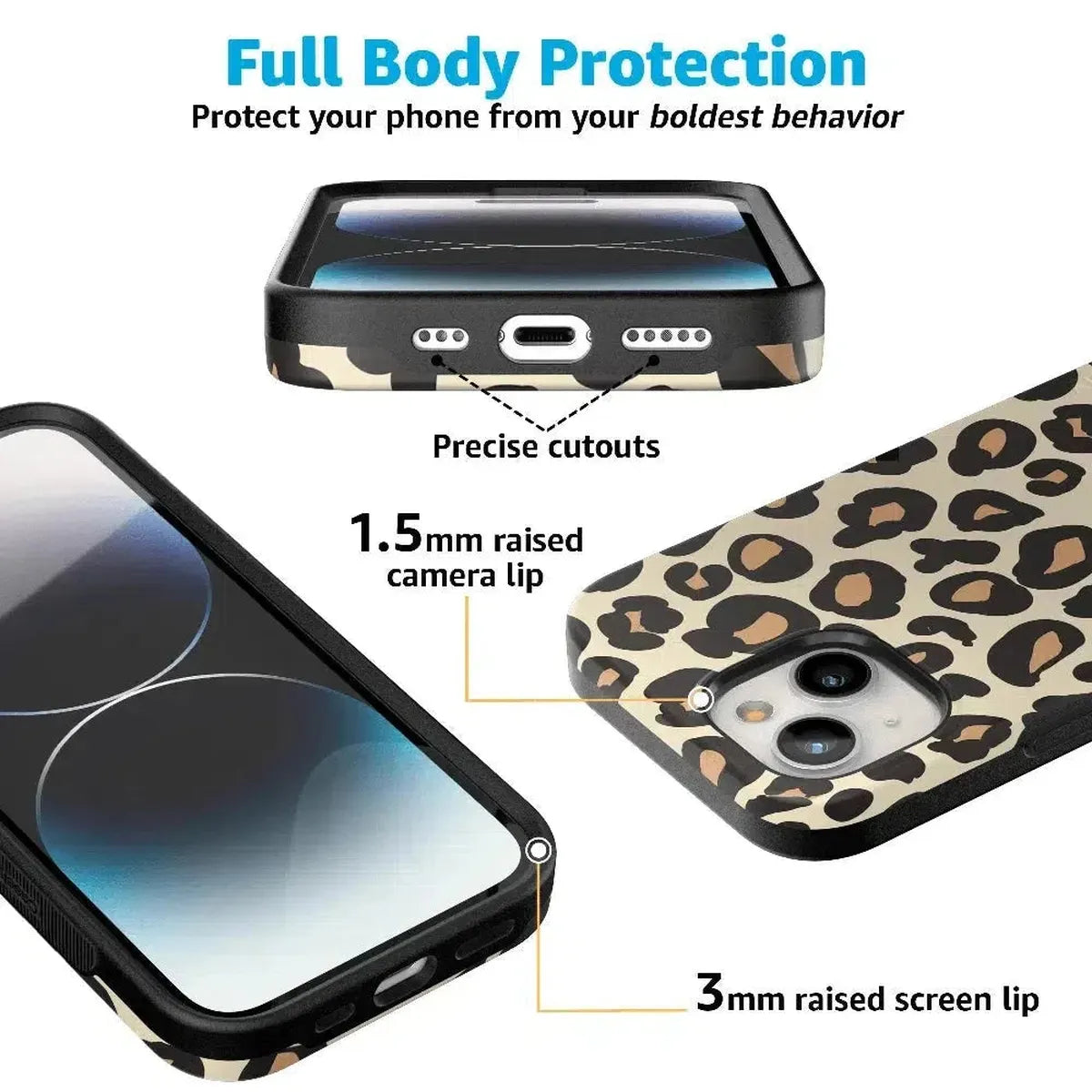 Into the Wild | Leopard Print Case iPhone Case get.casely