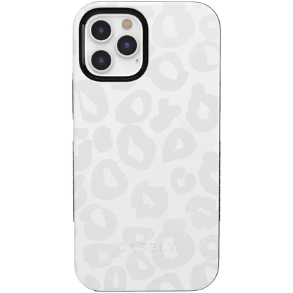 Into the Wild | White Snow Leopard Case iPhone Case get.casely Bold + MagSafe® iPhone 12 Pro Max