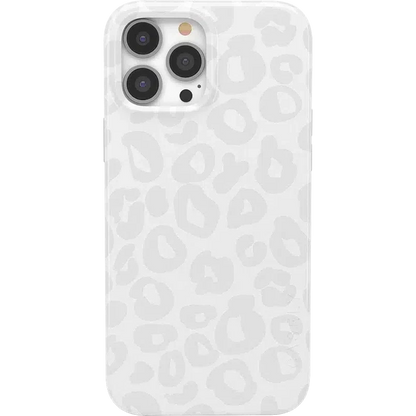 Into the Wild | White Snow Leopard Case iPhone Case get.casely Classic + MagSafe® iPhone 13 Pro Max