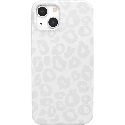 Into the Wild | White Snow Leopard Case iPhone Case get.casely Classic + MagSafe® iPhone 13