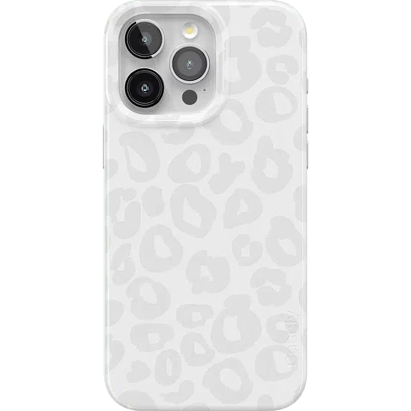 Into the Wild | White Snow Leopard Case iPhone Case get.casely