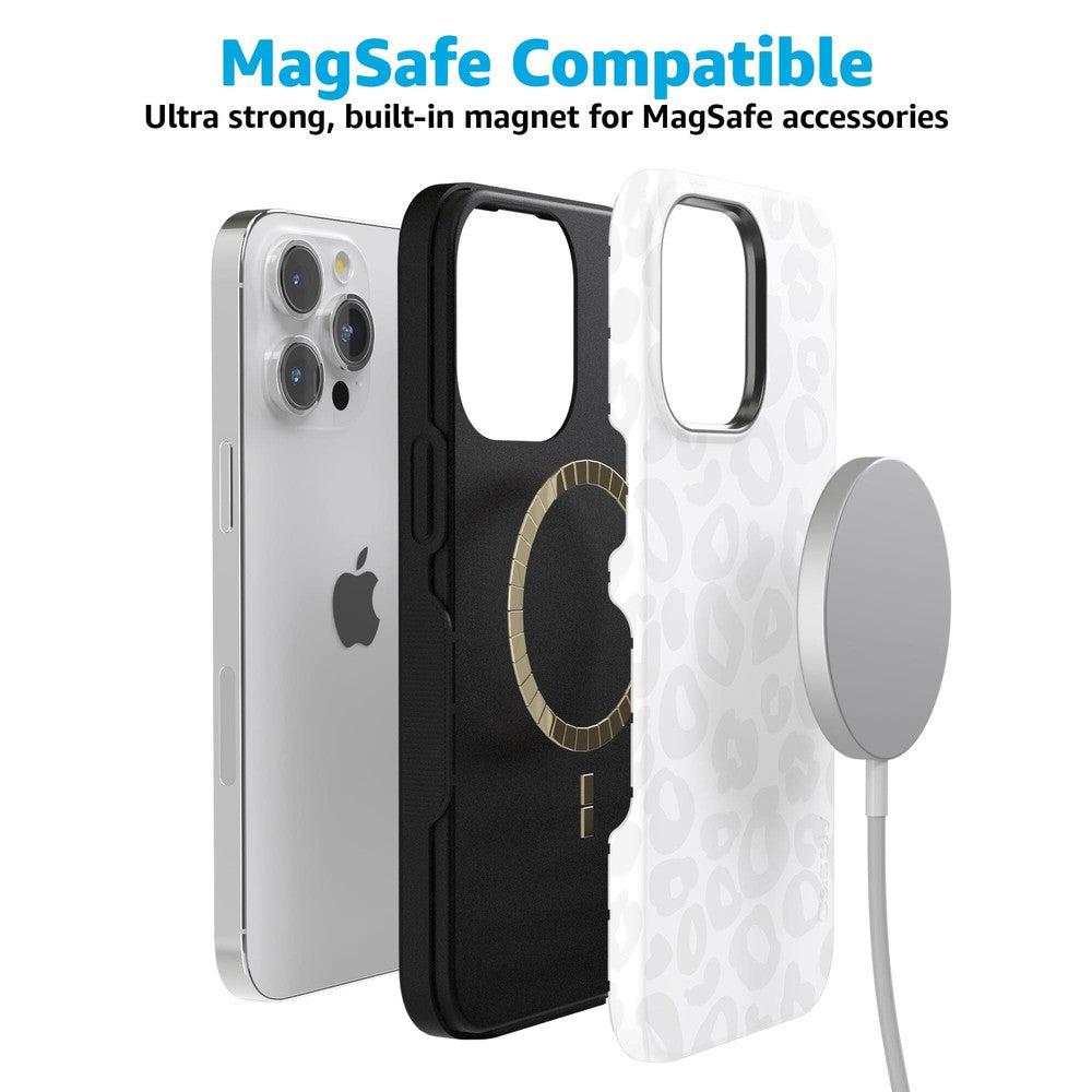 Into the Wild | White Snow Leopard Case iPhone Case get.casely