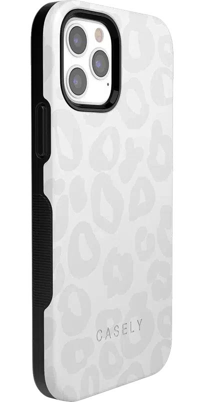 Into the Wild | White Snow Leopard Case iPhone Case get.casely