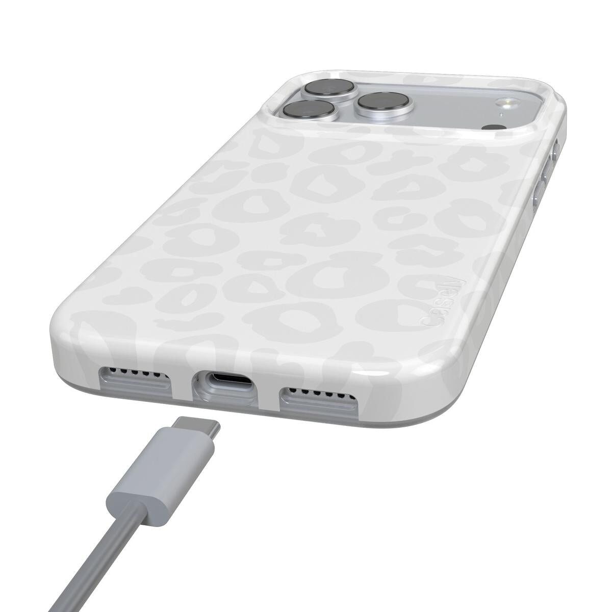 Into the Wild | White Snow Leopard Case iPhone Case get.casely