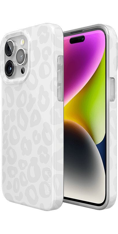 Into the Wild | White Snow Leopard Case iPhone Case get.casely