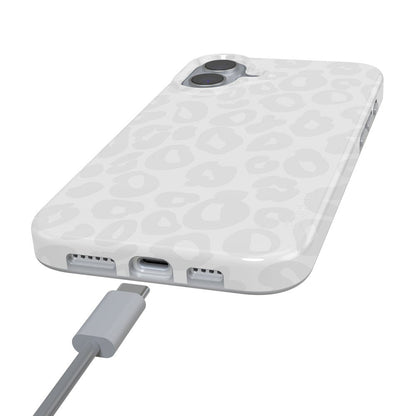 Into the Wild | White Snow Leopard Case iPhone Case get.casely