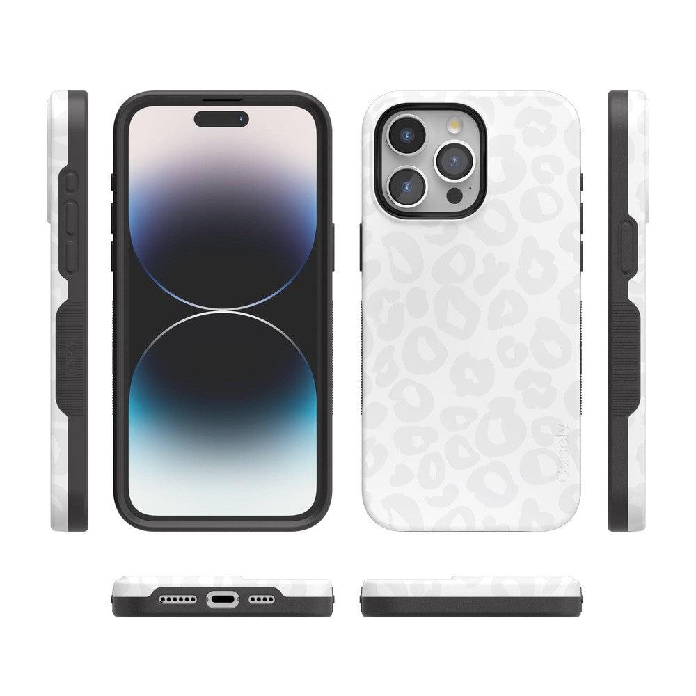 Into the Wild | White Snow Leopard Case iPhone Case get.casely