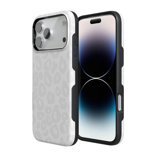 Into the Wild | White Snow Leopard Case iPhone Case get.casely