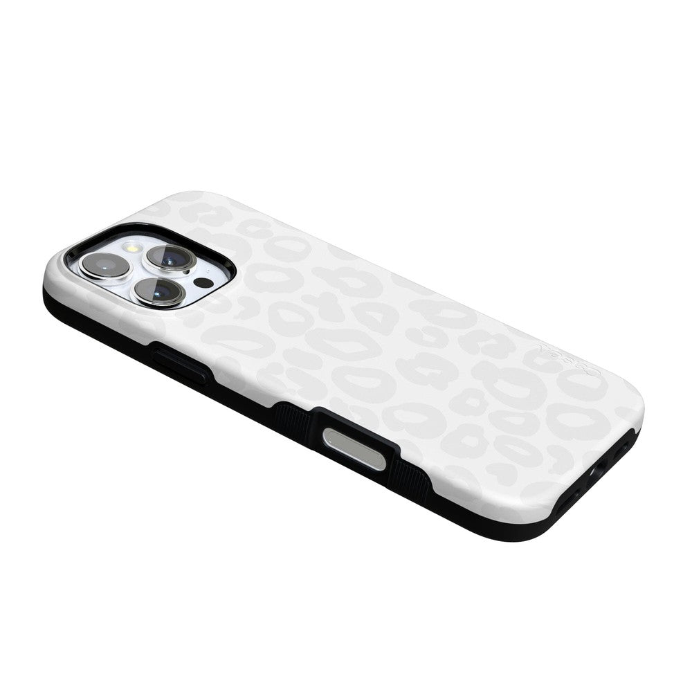 Into the Wild | White Snow Leopard Case iPhone Case get.casely