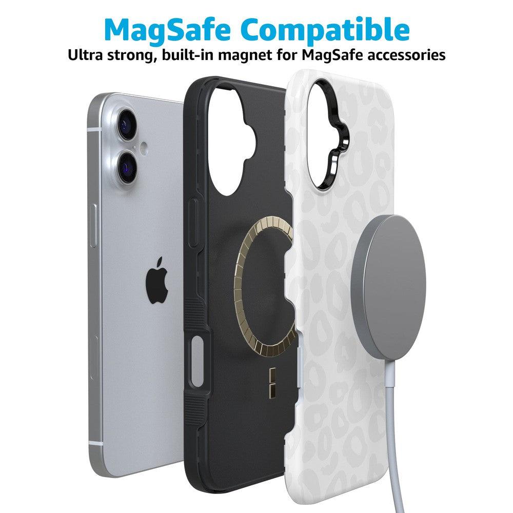 Into the Wild | White Snow Leopard Case iPhone Case get.casely