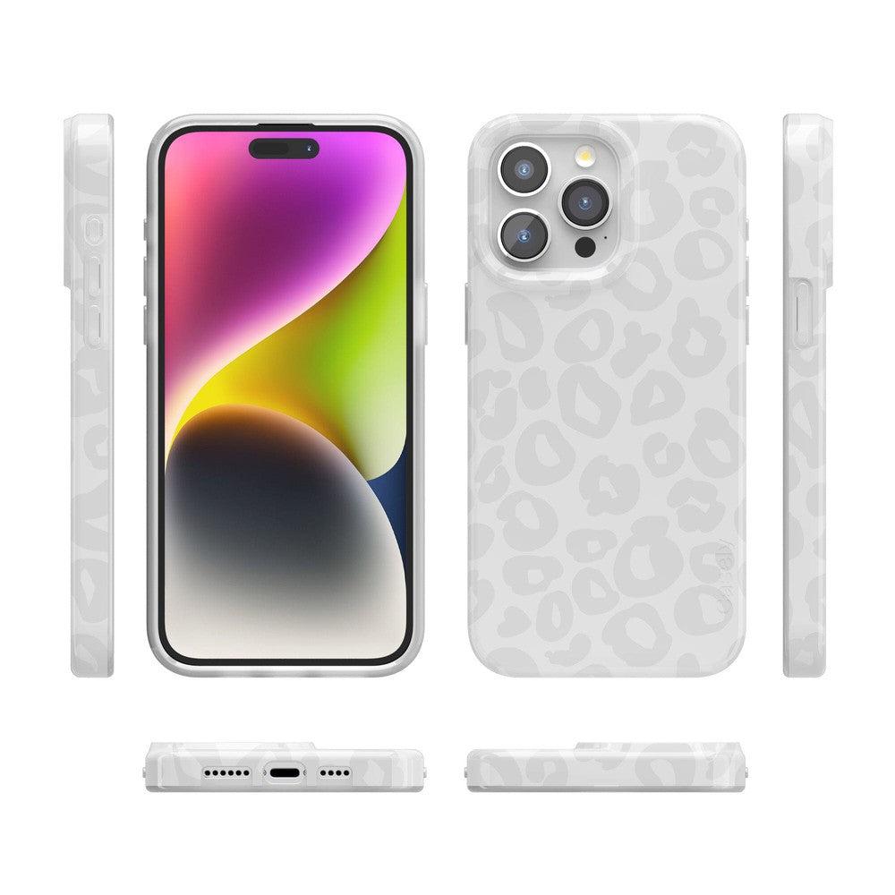 Into the Wild | White Snow Leopard Case iPhone Case get.casely