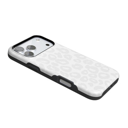 Into the Wild | White Snow Leopard Case iPhone Case get.casely