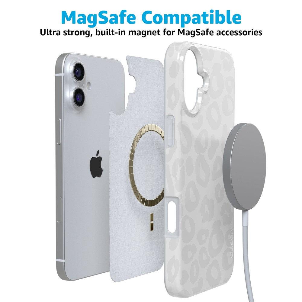Into the Wild | White Snow Leopard Case iPhone Case get.casely