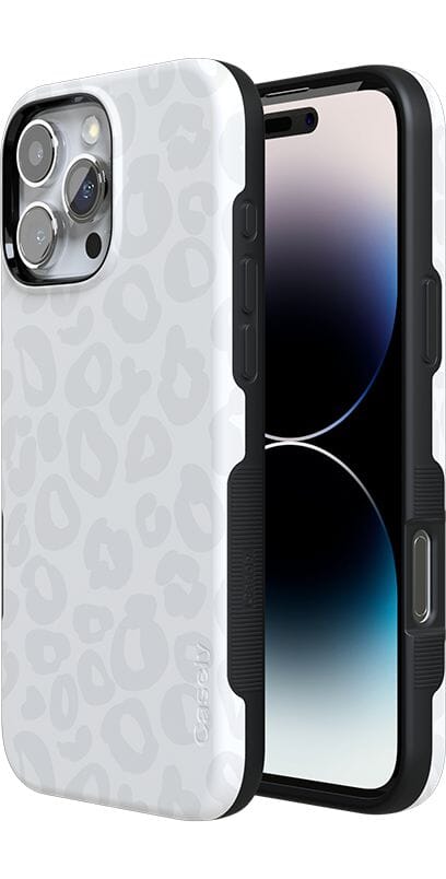 Into the Wild | White Snow Leopard Case iPhone Case get.casely