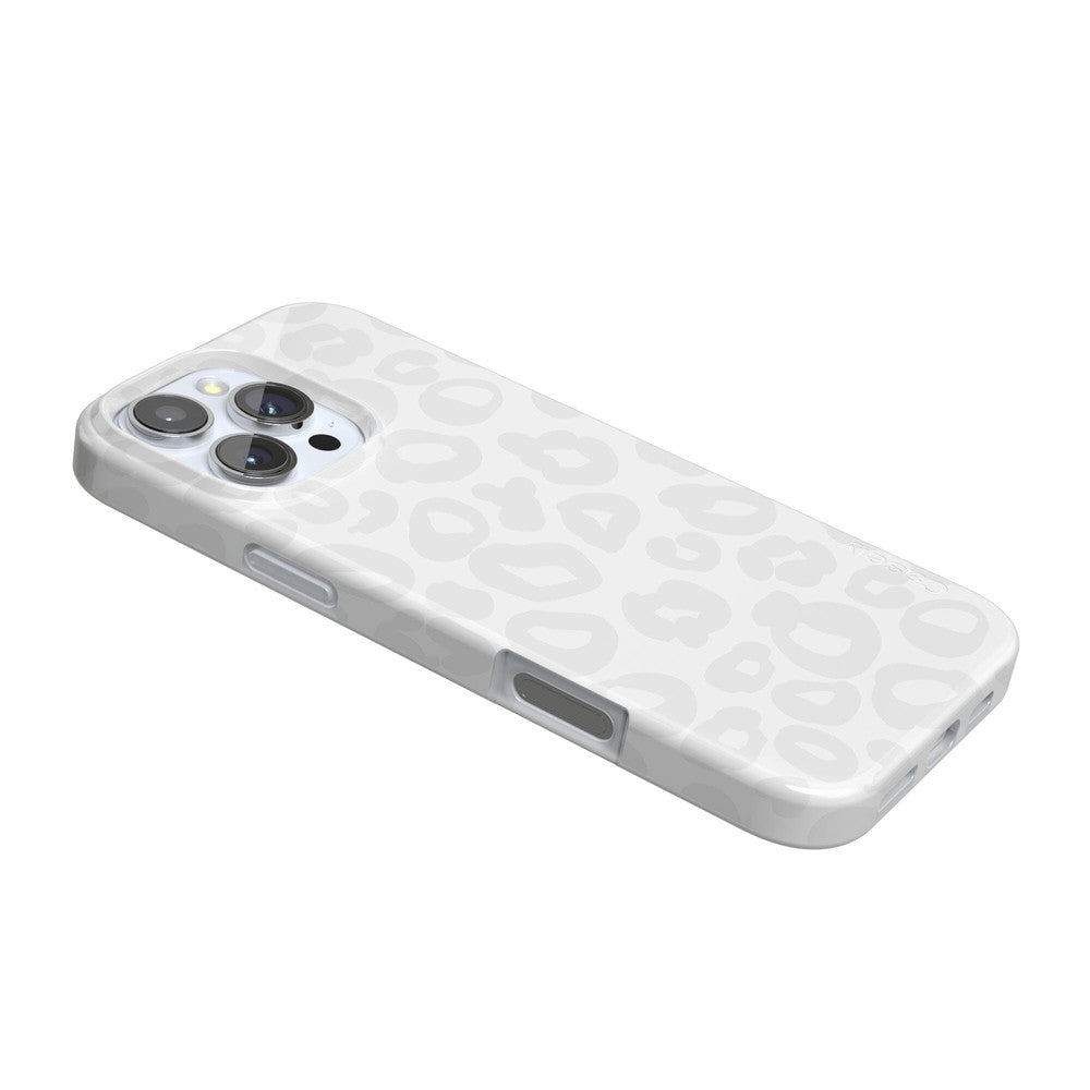 Into the Wild | White Snow Leopard Case iPhone Case get.casely