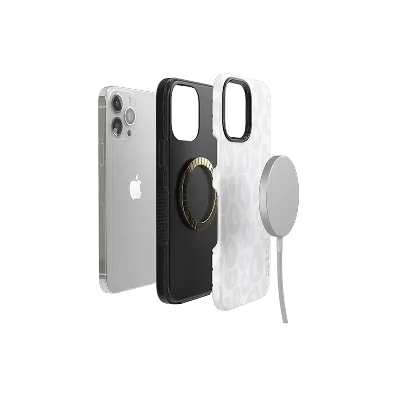 Into the Wild | White Snow Leopard Case iPhone Case get.casely