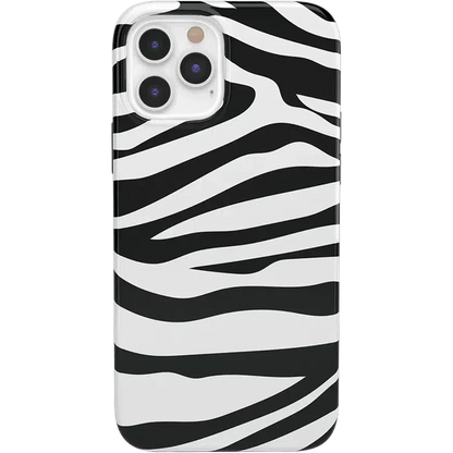 Into the Wild | Zebra Print Case iPhone Case get.casely Classic iPhone 12 Pro Max