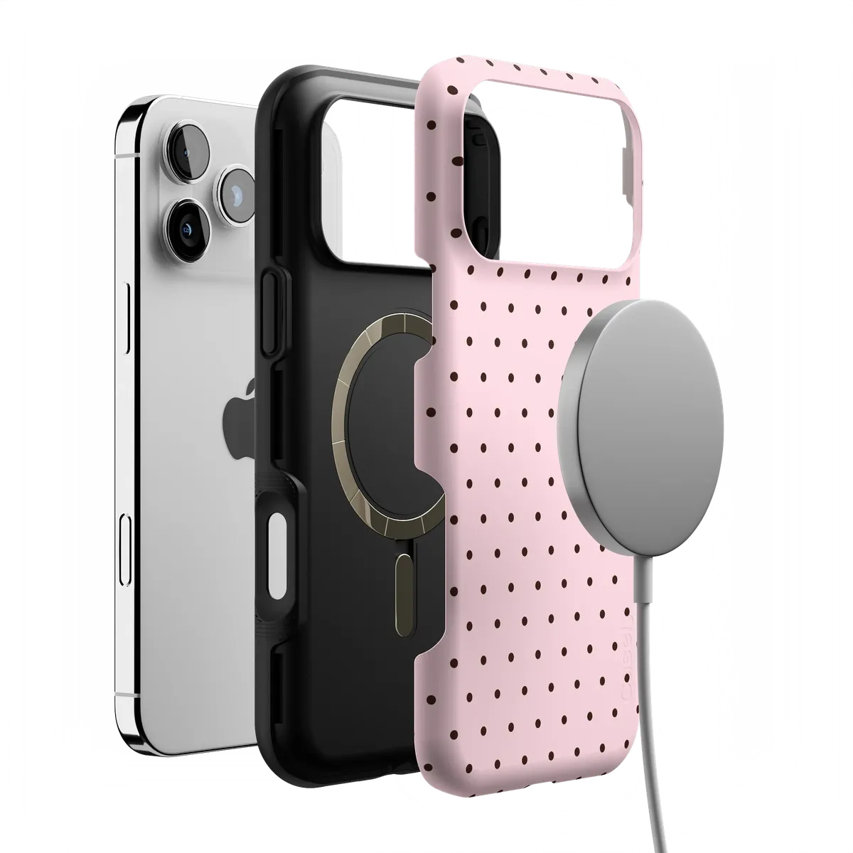 On the Dot | Pink Polka Dot Case