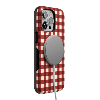 Checked Twice | Red Plaid Case