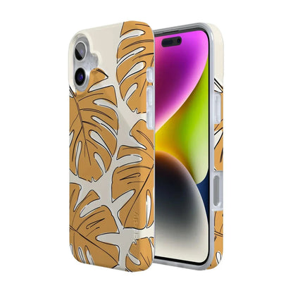 Island Time | Tropical Leaves Floral Case iPhone Case get.casely