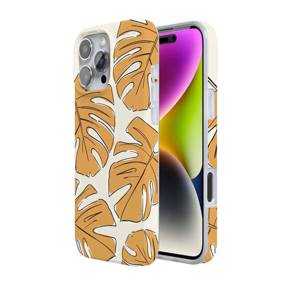 Island Time | Tropical Leaves Floral Case iPhone Case get.casely