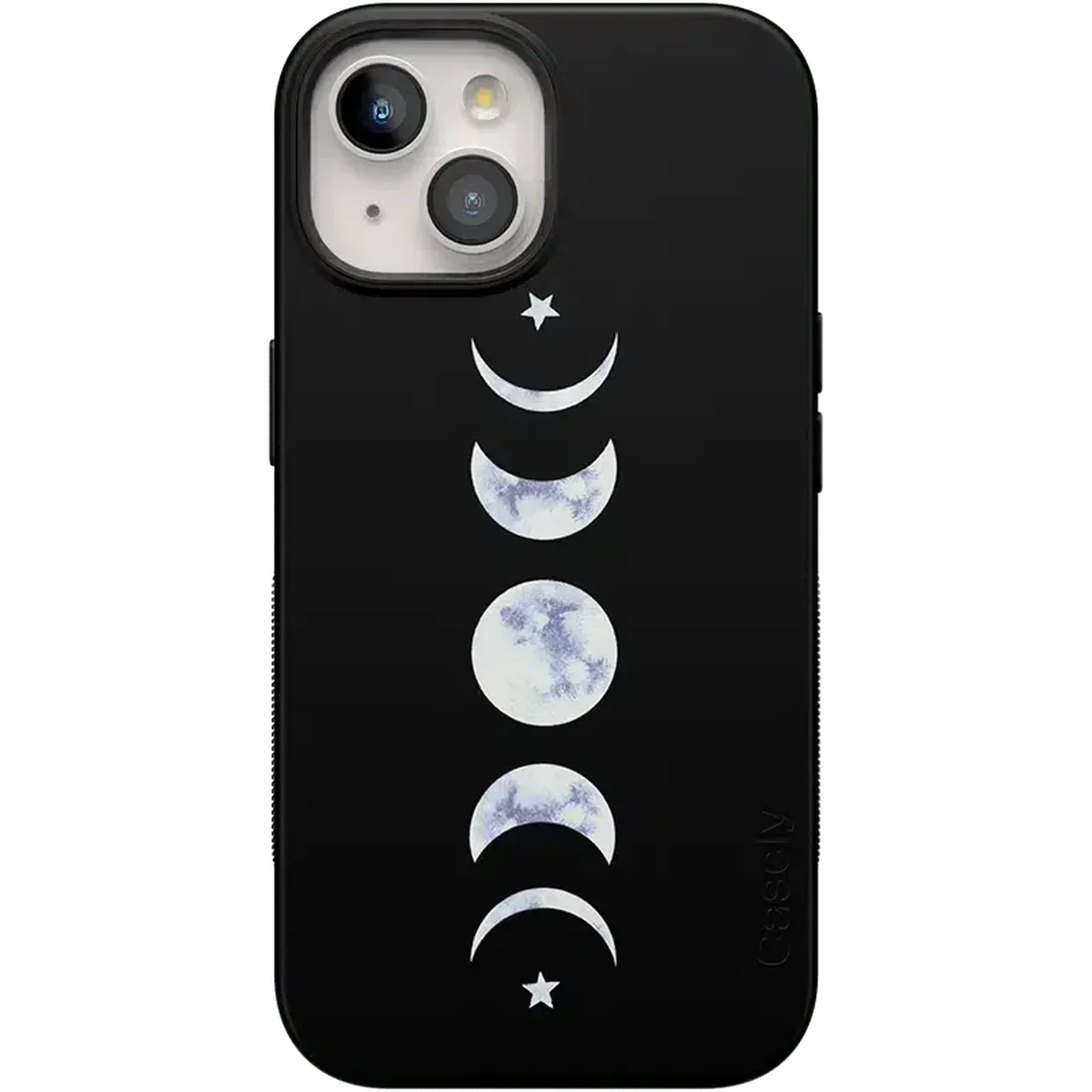 It's Just a Phase | Marble Moon Case iPhone Case get.casely Bold Flex + MagSafe® iPhone 15 Plus