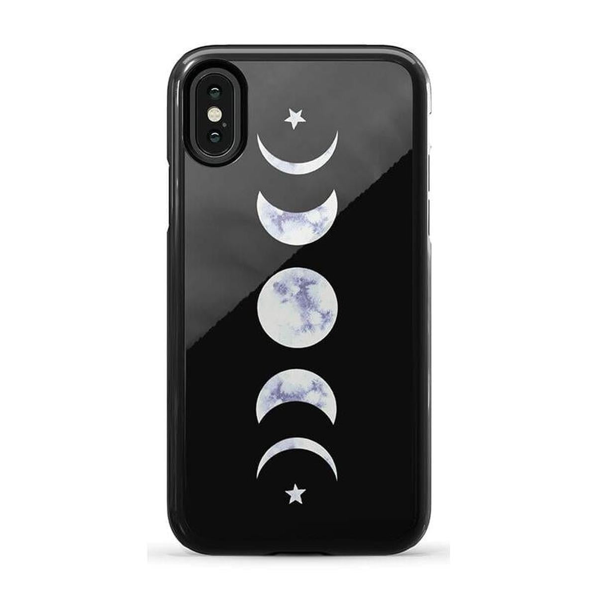 It's Just a Phase | Marble Moon Case iPhone Case get.casely Essential iPhone X / XS