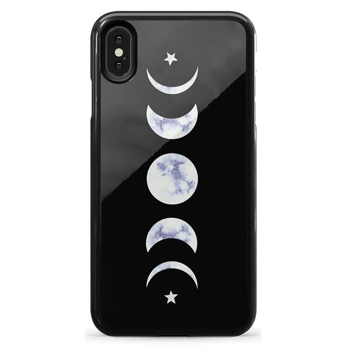 It's Just a Phase | Marble Moon Case iPhone Case get.casely Essential iPhone XS Max