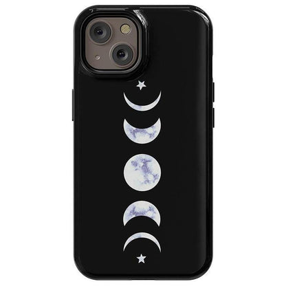 It's Just a Phase | Marble Moon Case iPhone Case get.casely Essential + MagSafe® iPhone 14