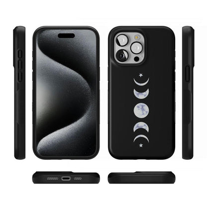 It's Just a Phase | Marble Moon Case iPhone Case get.casely