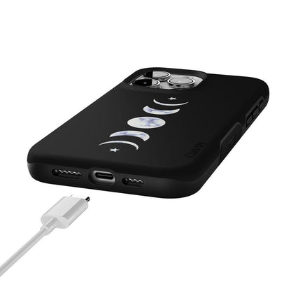 It's Just a Phase | Marble Moon Case iPhone Case get.casely