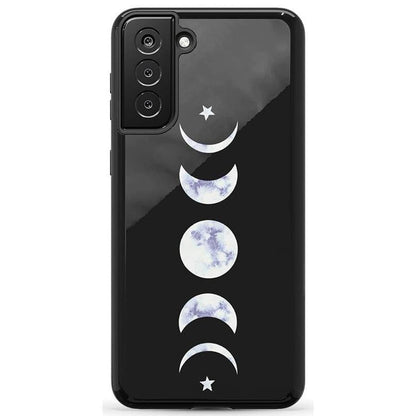 It's Just a Phase | Marble Moon Samsung Case Samsung Case get.casely Essential Galaxy S20