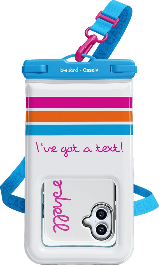 I've Got A Text! AquaBuddy | Love Island Waterproof Phone Pouch AquaBuddy get.casely