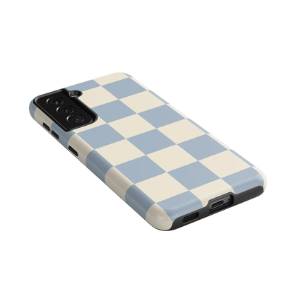 Fit Check | Light Blue Checkerboard Case