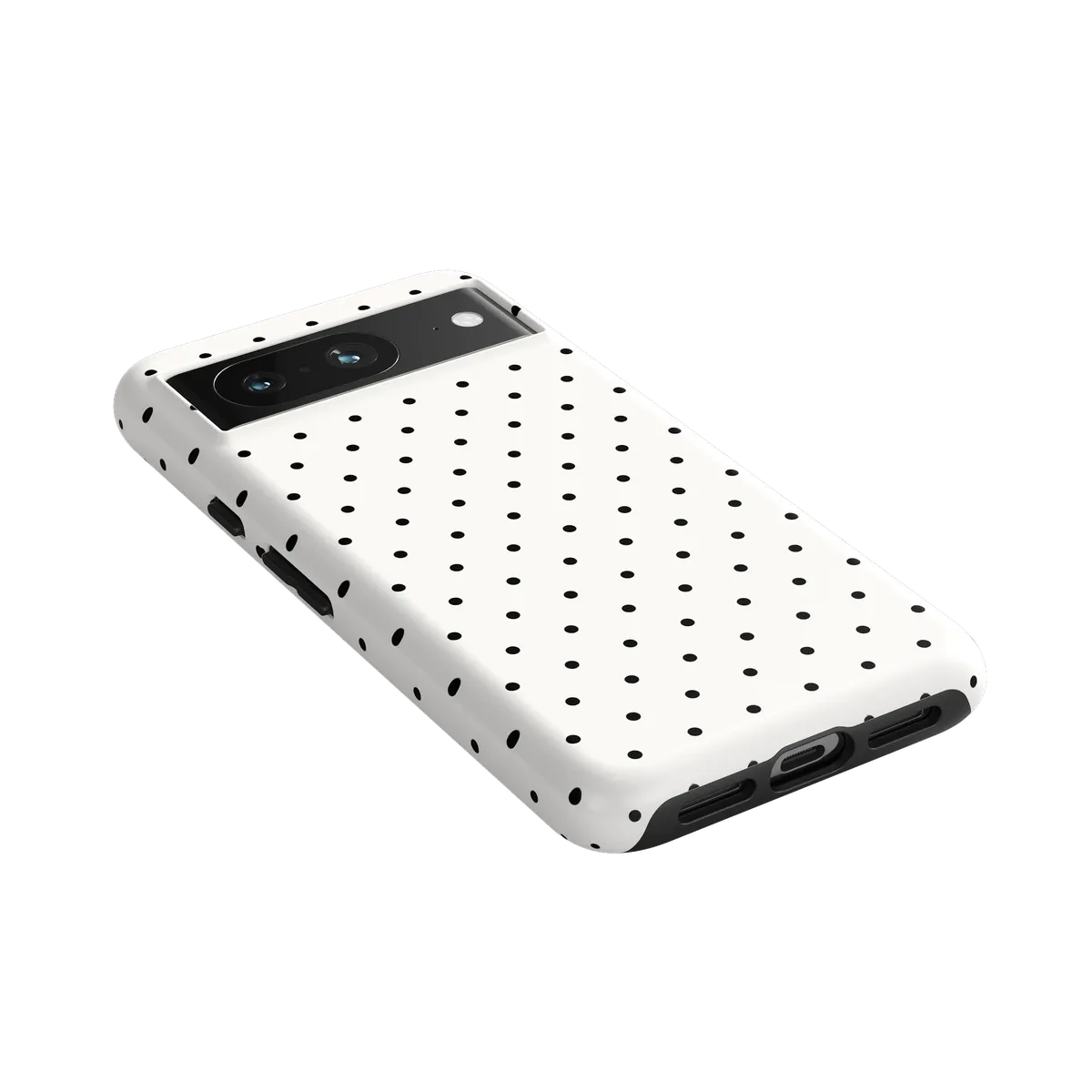 On the Dot | Black Polka Dot Case