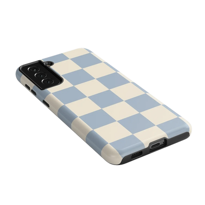 Fit Check | Light Blue Checkerboard Case