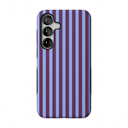Perfect Stripes | Purple & Blue Stripes Case - Galaxy S25 Plus