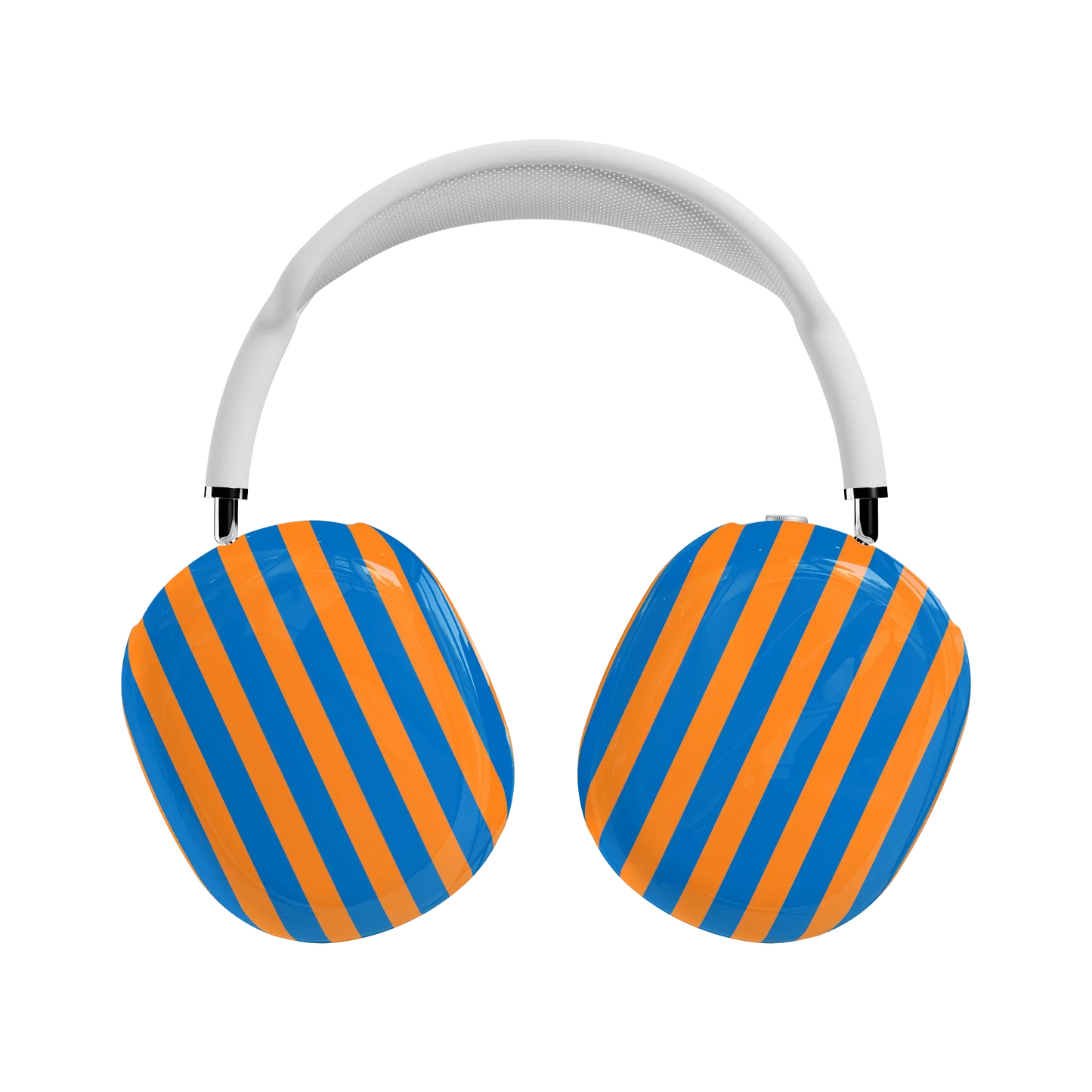 Go New York | Blue & Orange Stripes AirPods Max Case - AirPods Max