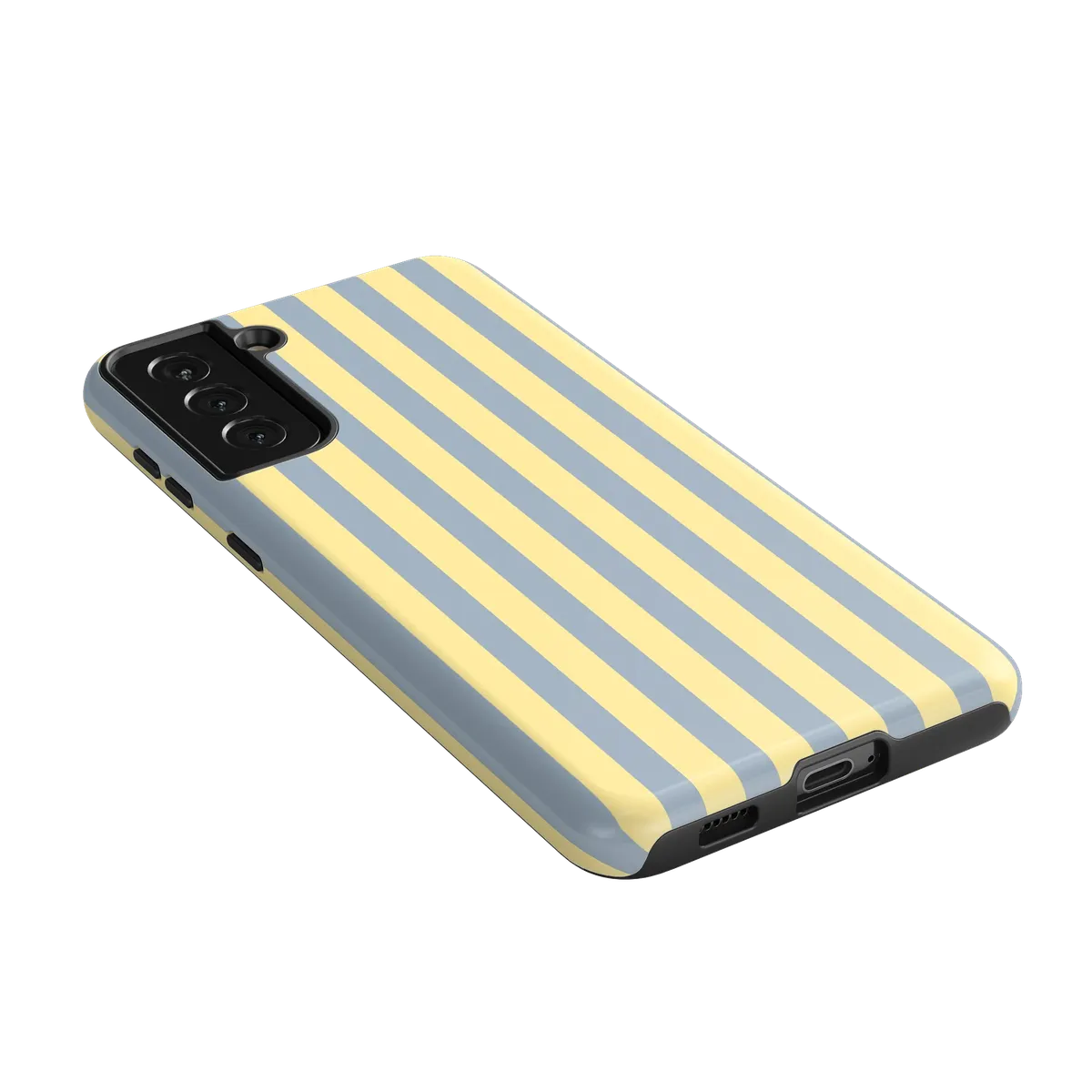 Coastline Stripes | Blue & Yellow Case