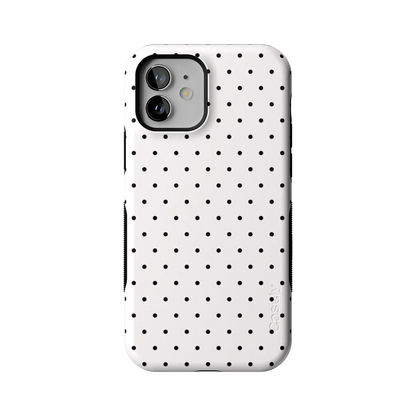 On the Dot | Black Polka Dot Case