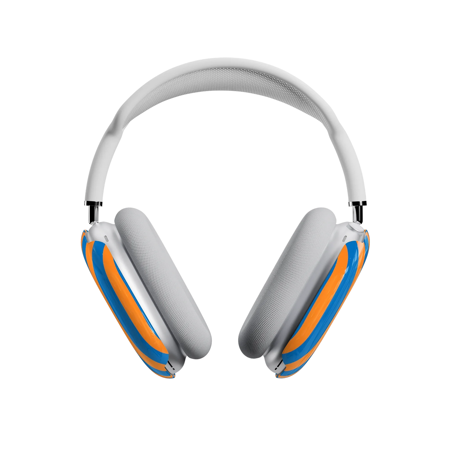 Go New York | Blue & Orange Stripes AirPods Max Case