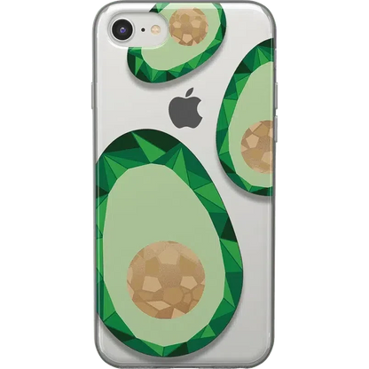 Just Ripe | Avocado Gold Clear Case iPhone Case get.casely Classic iPhone 6/7/8
