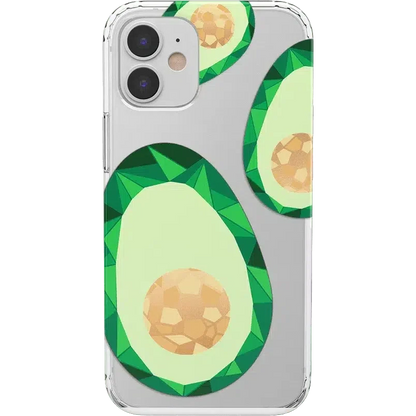 Just Ripe | Avocado Gold Clear Case iPhone Case get.casely