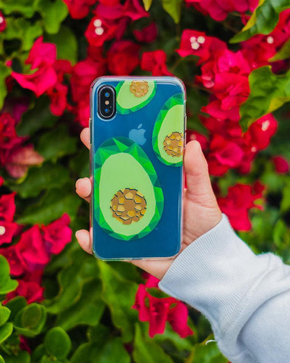 Just Ripe | Avocado Gold Clear Case iPhone Case get.casely