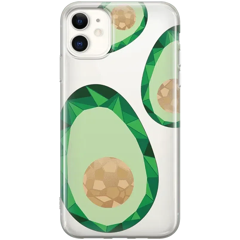 Just Ripe | Avocado Gold Clear Case iPhone Case get.casely