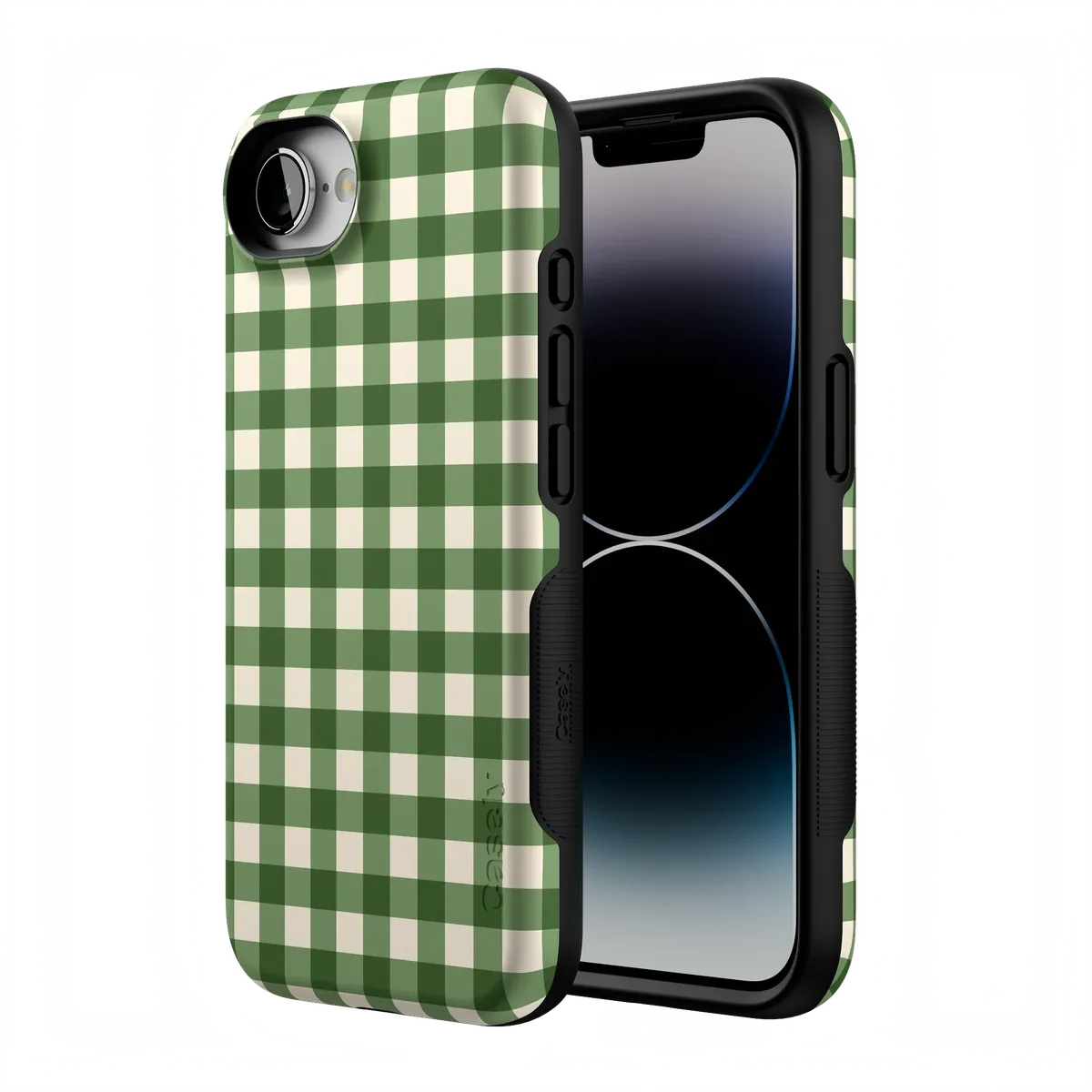Checked Twice | Green Plaid Case