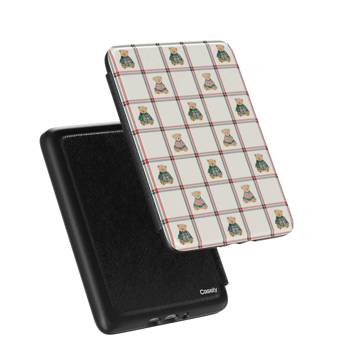 Bear Hugs | Teddy Squares Kindle Case