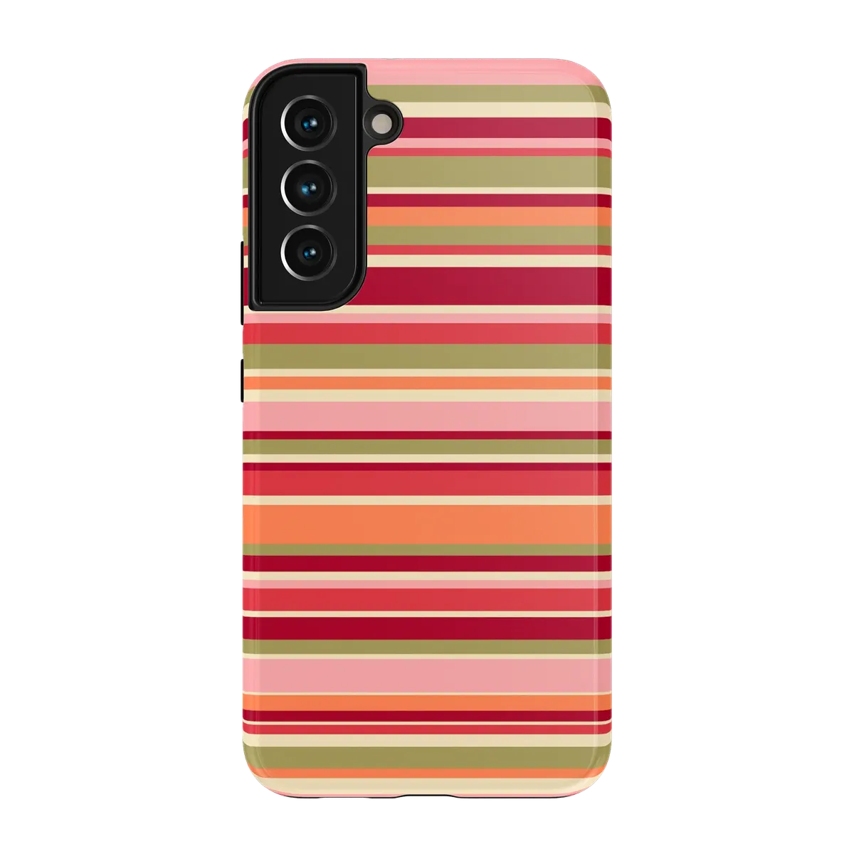 Citrus Stripes | Poolside Print Case - Galaxy S22 Plus
