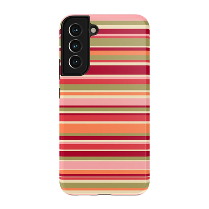Citrus Stripes | Poolside Print Case - Galaxy S22 Plus