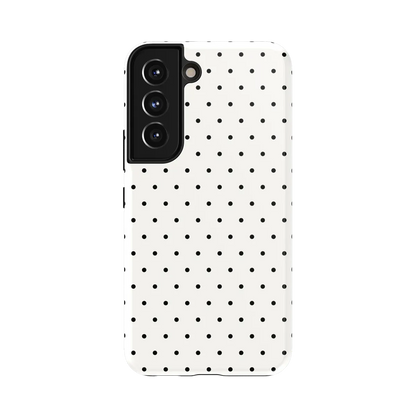 On the Dot | Black Polka Dot Case